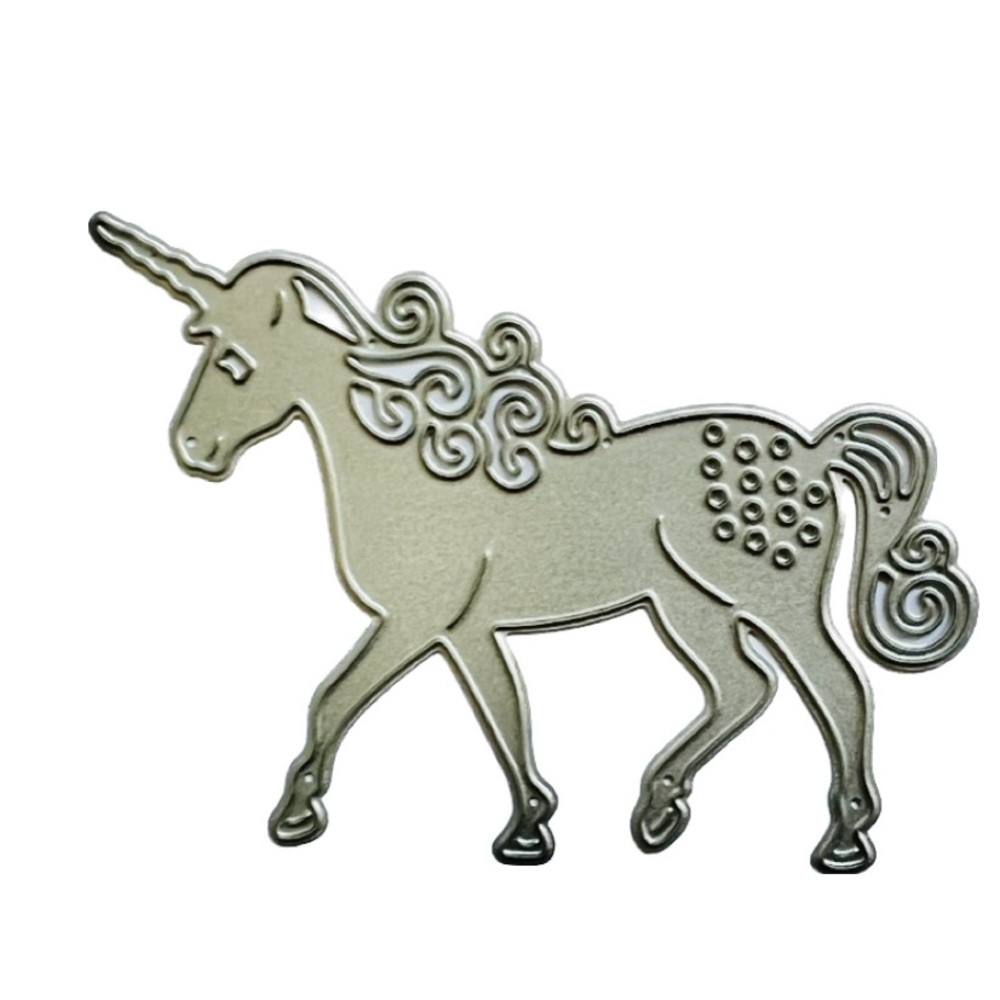 Unicorn Metal Cutting Die For Card Making